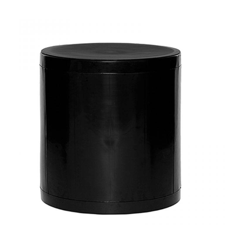 Otto Storage OTTO Storage Stool Solid Black