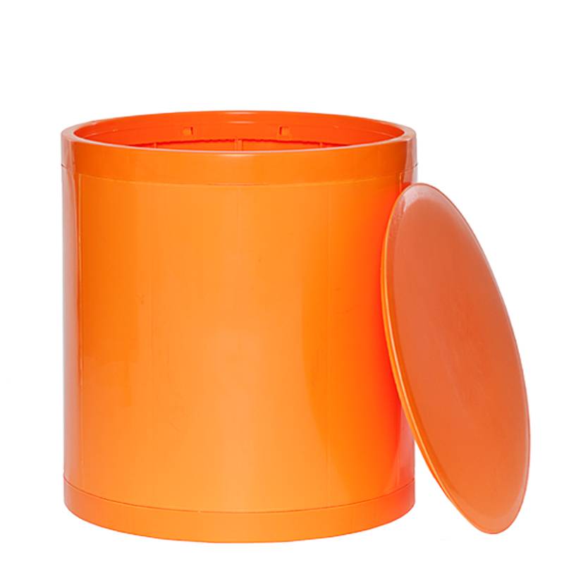 OTTO Storage Stool Solid – Orange
