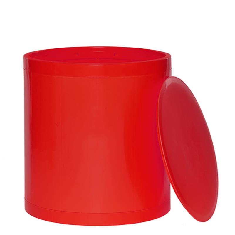 OTTO Storage Stool Solid – Red