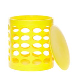 OTTO Storage Stool – Yellow